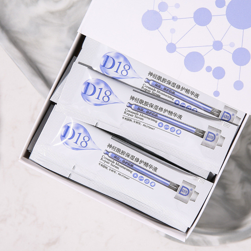 New Arrival/D18 Ceramide Essence Facial Essence ยกกล่อง 90 ชิ้น 2.16.168Li
