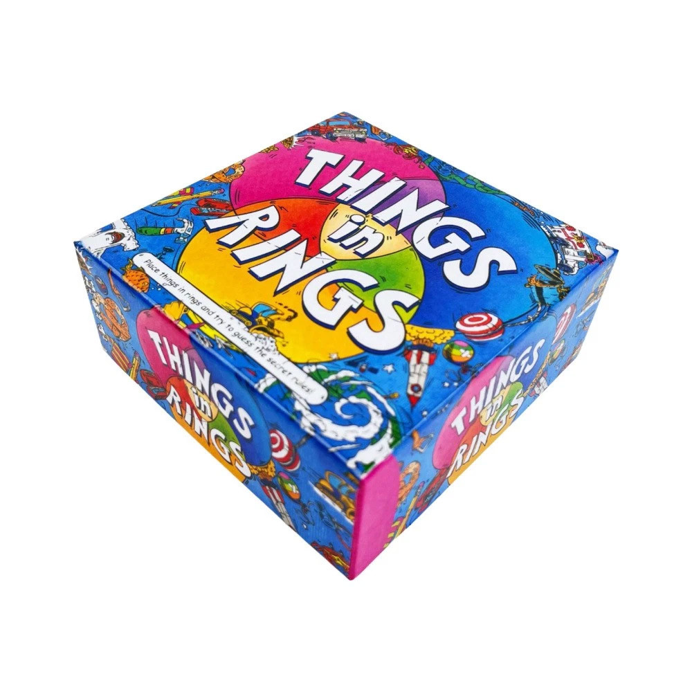 Things In Rings Board Game 2-6 Player Guessing And Reasoning Party Game Cards