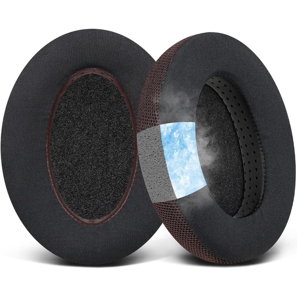 SOULWIT Cooling-เจลแผ่นรองหูฟังสําหรับ Sennheiser HD650, HD660 S, HD660S2, HD600, HD6XX, HD58X, HD58