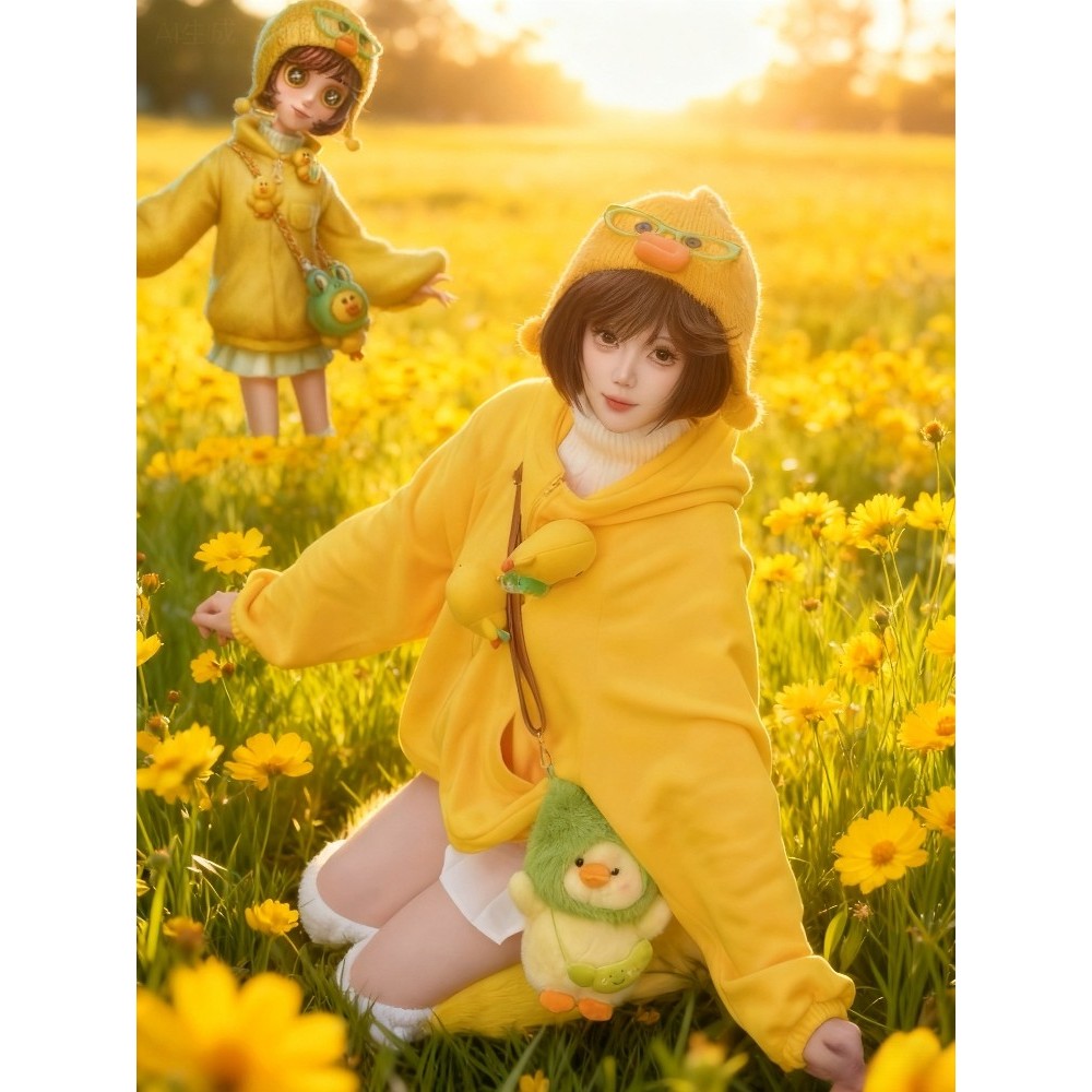 ตุ๊กตาสไตล์ที่ห้าบุคลิกภาพ cos Mechanic Sally cos ชุด Mechanic Sally cos Mechanic Sally วิกผม