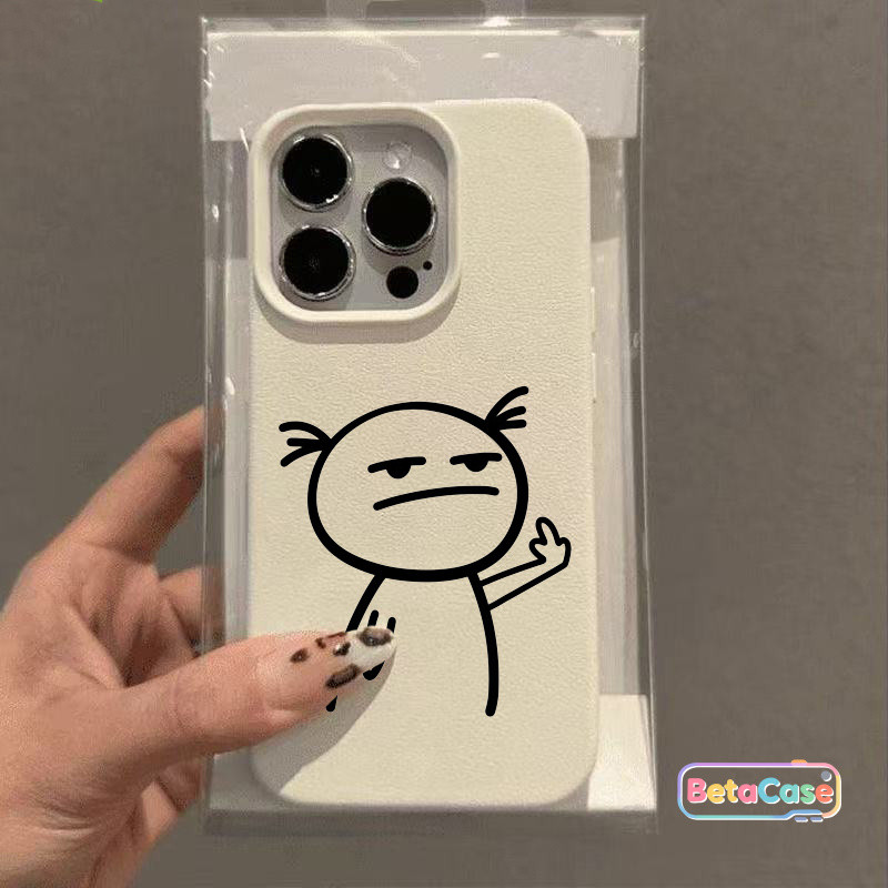 เคสโทรศัพท์โปร่งใสแม่เหล็กตลกและตลกสําหรับ Case iPhone 16 11 15 14 13 12 12pm 13pm 14plus 15plus