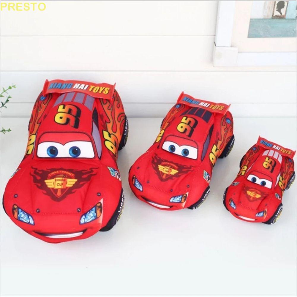 PRESTO ตุ๊กตาของเล่นเด็กน่ารัก Pixar Cars สําหรับชายหญิงการ์ตูนเด็กของเล่นตุ๊กตารถ