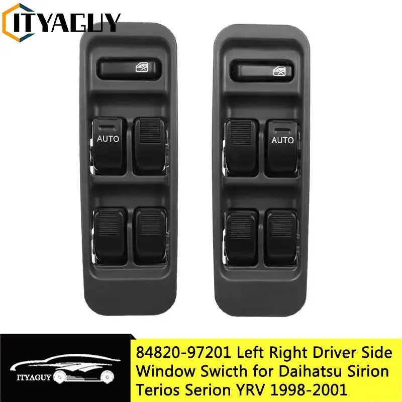 Car Styling Left & Right Side Power Master Window Switch 84820-97201 84820-B5010 For Daihatsu Sirion