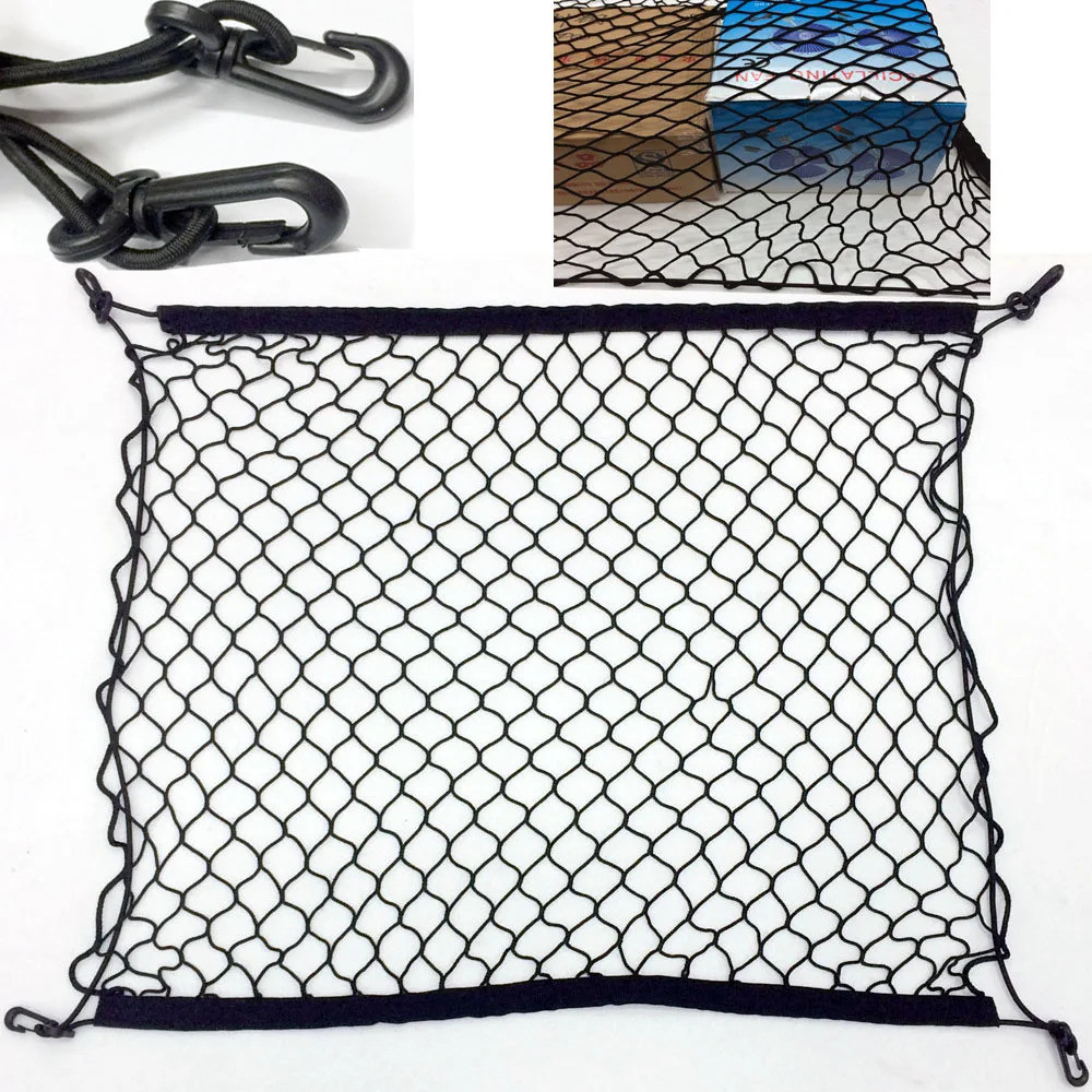 4 Hook Car Trunk Cargo Luggage Mesh Net For BMW X1 X3 X4 X5 X6 E46 E39 E38 E90 E60 E21 E30 E23 Z3 Z4