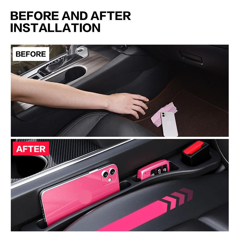 For Nissan Juke F15 F16 Leaf ZE0 ZE1 350Z Z33 370Z Car Seat Gap Filler Between Seats Crevice Decorat