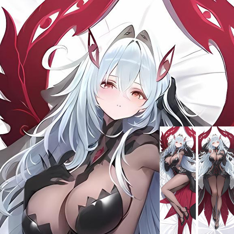 อะนิเมะ Genshin Impact Ronova Dakimakura Peachskin ปลอกหมอนผ้าปูที่นอนหมอน Otaku ของขวัญตกแต่งบ้าน