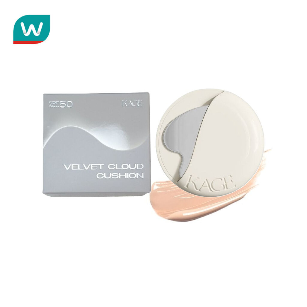 Kage Kage Velvet Cloud Cushion SPF50 PA+++ 15ก. 01 ฟูลมูน