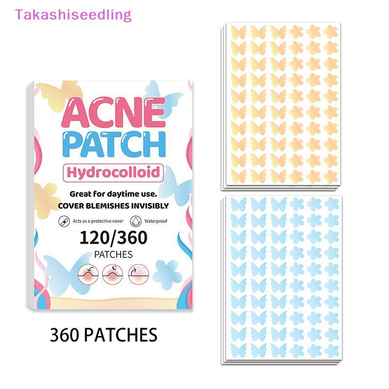 (Takashiseedling) 120/360Pcs Shape Acne Pimple Patch สติกเกอร์ Blemish Spot คอนซีลเลอร์ 0.1 มม.รักษา