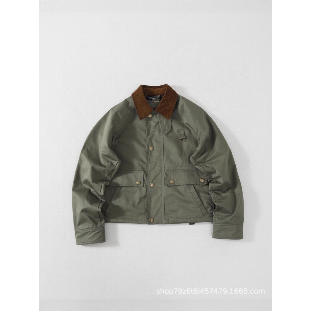 OZJL RL Pony Embroidered Workwear Jacket for Men and Women, Couple Style