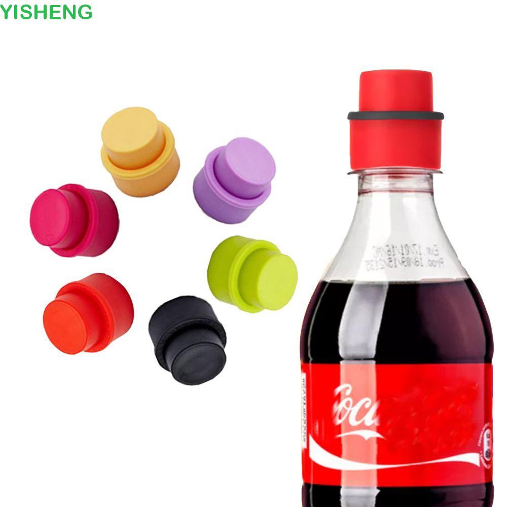 YISHENG ขวด Top Fresh Keeping Inflatable ขวดปั๊ม Caps Sealer Cola Fizzy Drink Saver ฝาปิด