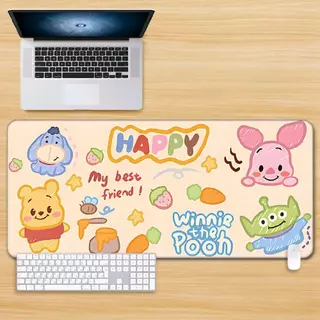 ขนาด 80×30 ซม. แผ่นรองโต๊ะ แผ่นรองเมาส์ ขนาดใหญ่ ลายน่ารัก พื้นยางกันลื่น Mouse Pad ใช้ได้ทั้งคีย์บอร์ดและเมาส์