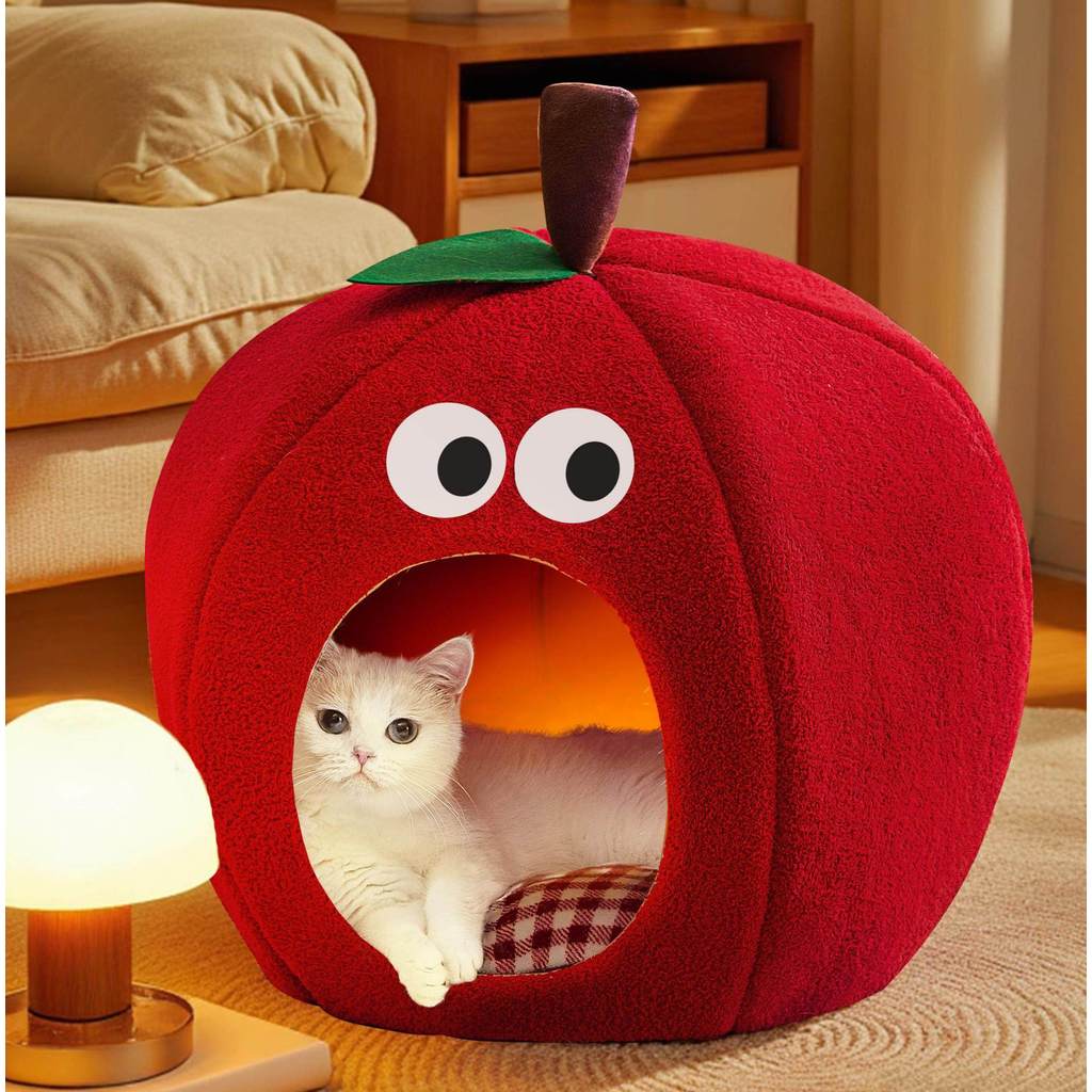 Dome House Pet Cushion Dog House Cat House Dog Cushion Dog Cute pattern Good quality Thick fabric wi