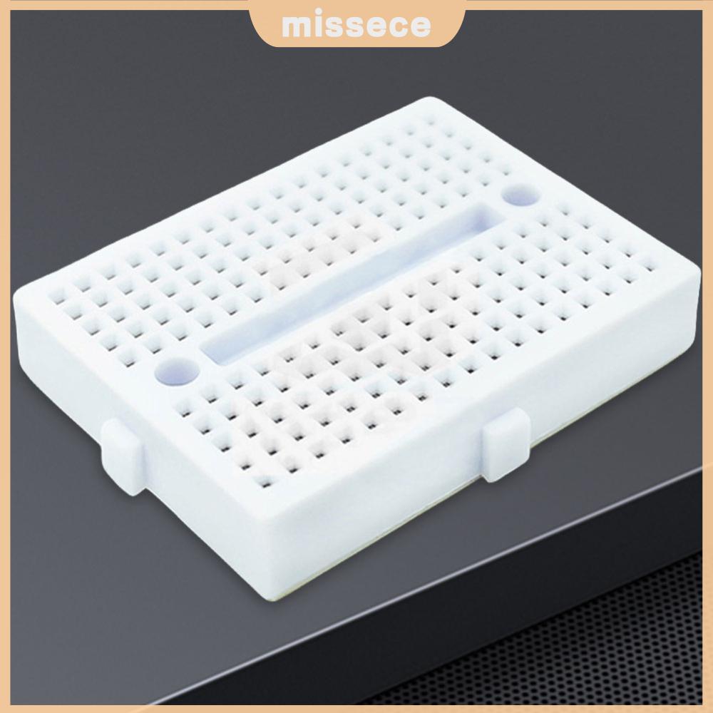 SYB-170 Mini Breadboards 170 Holes Small Breadboard 35x47 มม.สําหรับชุด DIY ขนาดเล็ก [Missece.th]