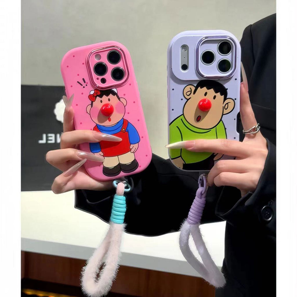 Blush Nose Fat Tiger เหมาะสําหรับ Apple 17PROMAX เคสโทรศัพท์ iPhone16 Huawei mate70 Glory 400neo9sep