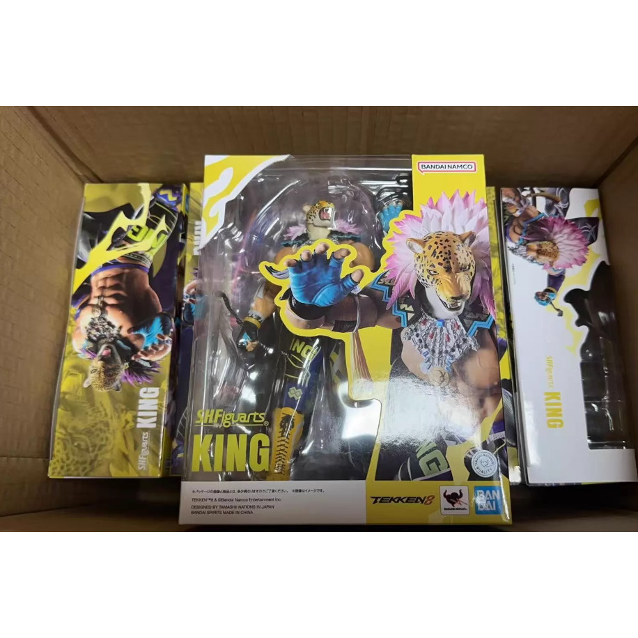 Bandai SHF Tekken 8 TEKKEN8 KING Panther King (Bao Wang) แอ็คชั่นฟิกเกอร์แบบประกบ