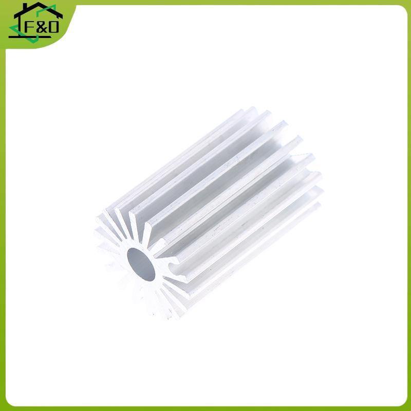 F&O 1/3/5PCS 20mm 1W 3W หม้อน้ําโปรไฟล์อลูมิเนียมกําลังสูงหม้อน้ํา LED ไฟ LED ฮีทซิงค์ความสูง 30 มม.
