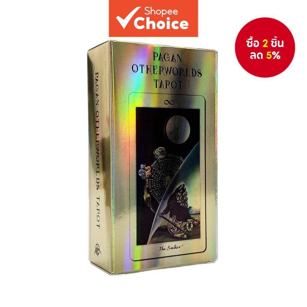 Pagan อื่นๆ worlds Tarot With Guidebook for Beginners Traditional Image Oracle Deck Divination Board