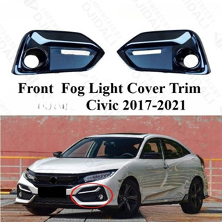 1คู่ซ้าย+ขวากันชนหน้าไฟตัดหมอกตัดไฟหน้าครอบคลุมกรอบหลุมสําหร…