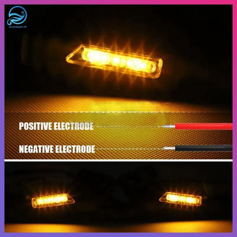 [amandapoe.th] กระจกมองหลัง 1 คู่สําหรับ ZX6R ZX10R ZX12R