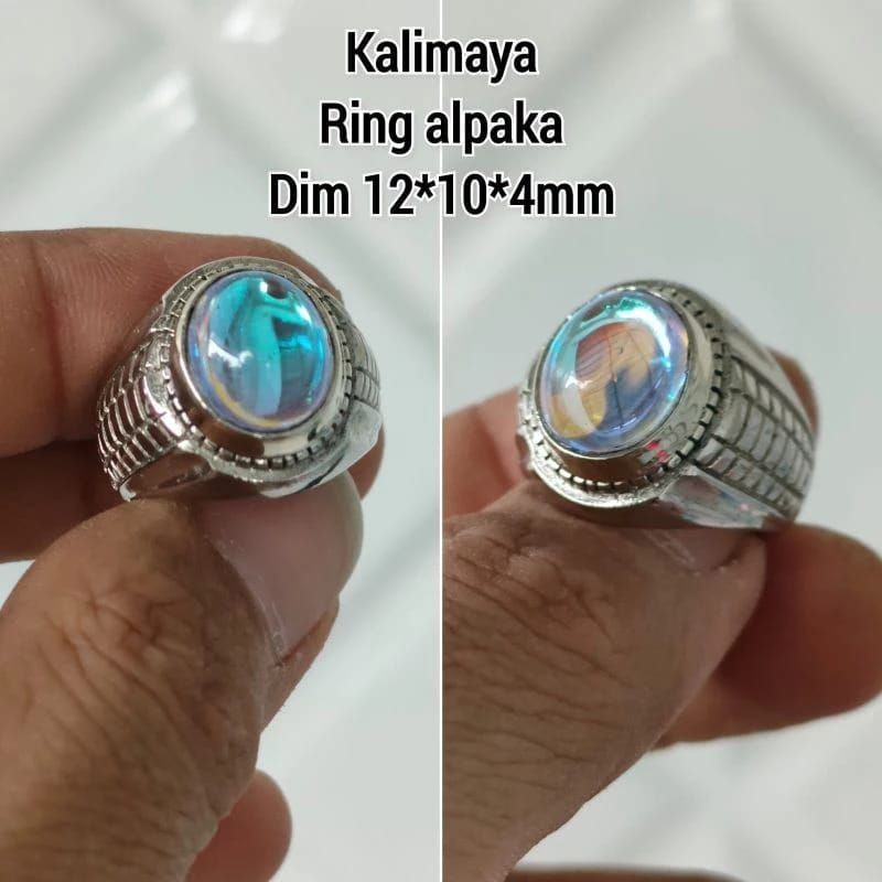 INDIAN KALIMAYA OPAL STONE แหวนเต็ม JARONG