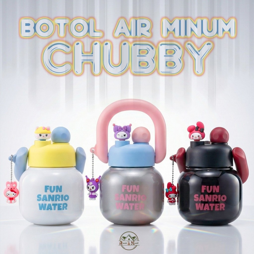 RK ขวดน้ําดื่มทรงกลม Tritan Aesthetic คุณภาพสูง 800ml ขวดดื่มน่ารัก