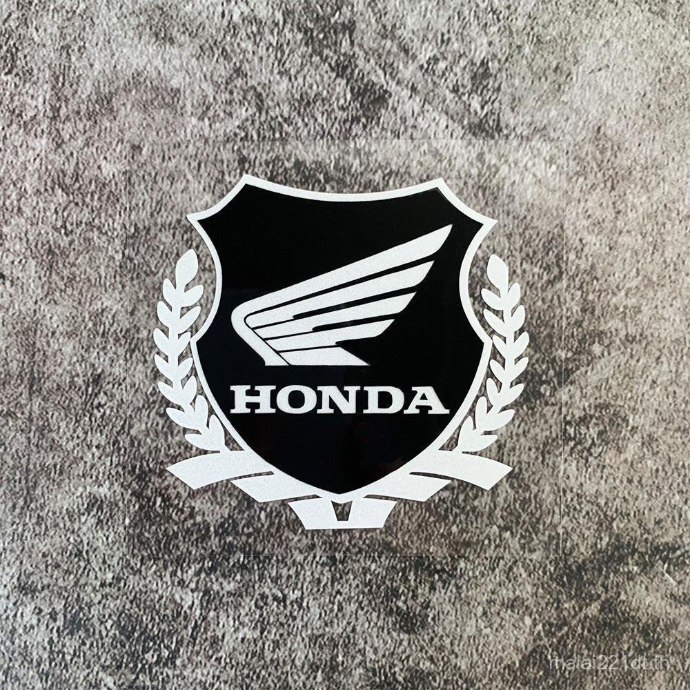 เหมาะสําหรับรถจักรยานยนต์ฮอนด้าสติกเกอร์สะท้อนแสงดัดแปลงฮอนด้าปีกโลโก้รถ CBR HRC หมวกกันน็อคสติกเกอร