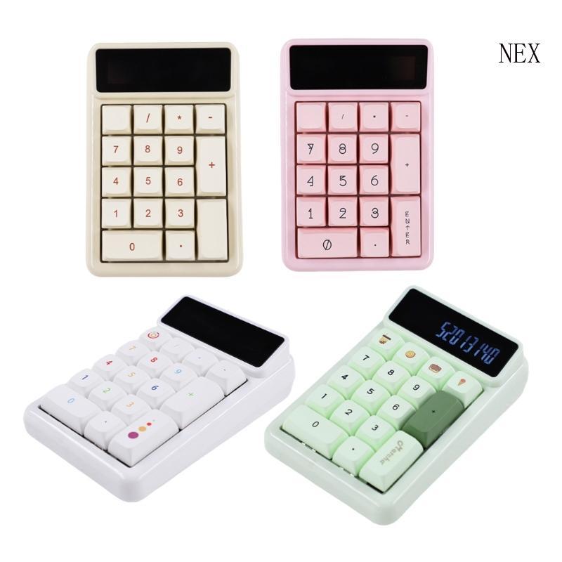 NEX 17Keys Numpad Mechanical Keboard แป้นพิมพ์ตัวเลขคอมพิวเตอร์สําหรับพนักงานการเงิน