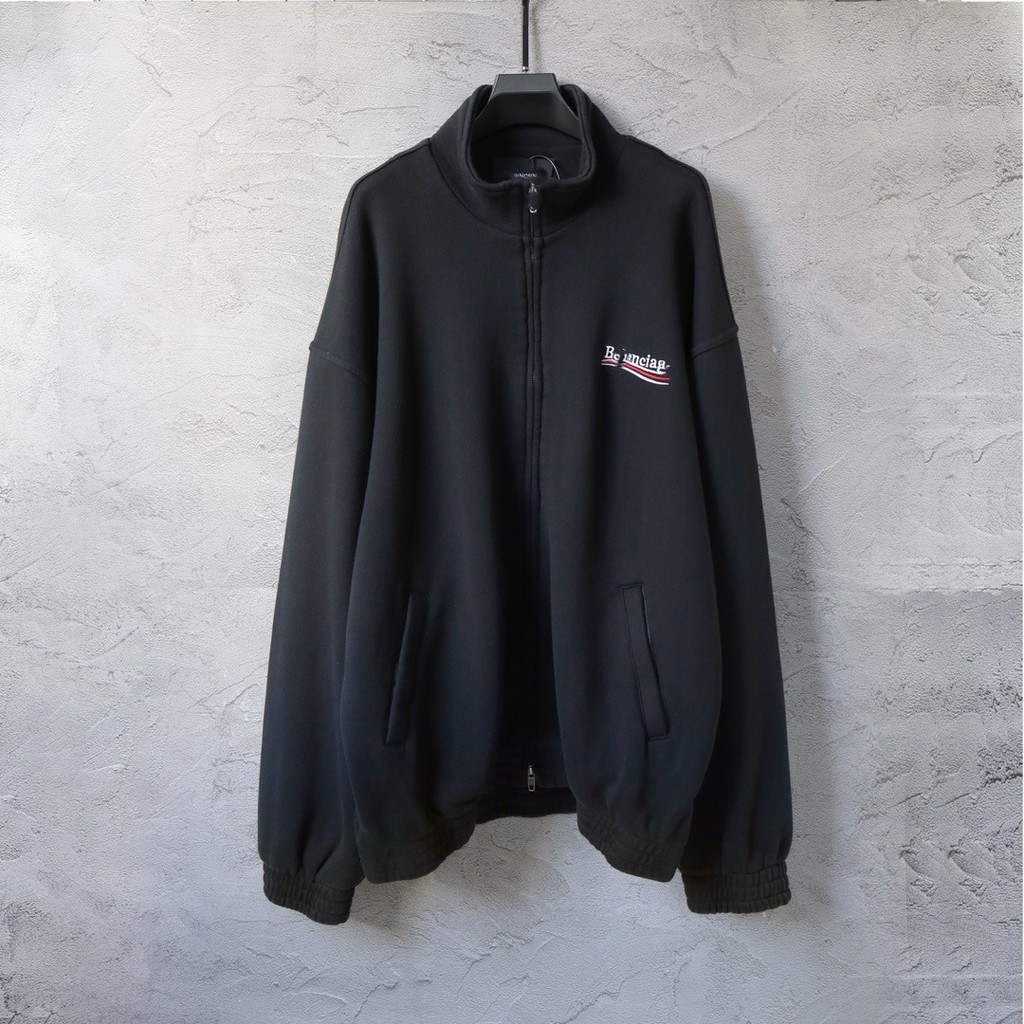 K2A2 #LCGA*  New Autumn and Winter Classic Coke Wave Embroidered Zipper Jacket Sweatshirt Jacket