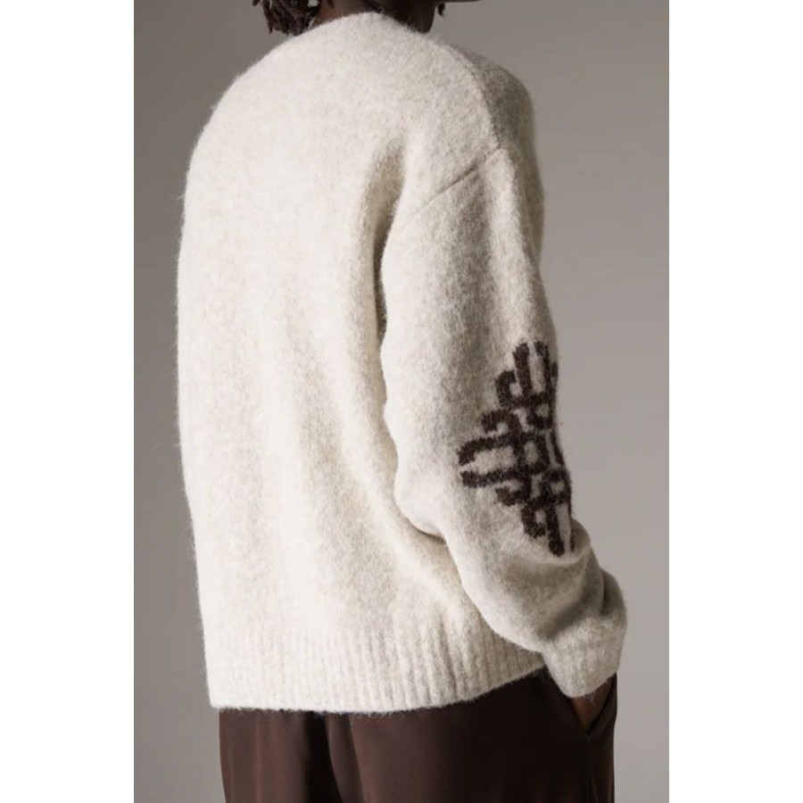 End [29th เสื้อกันหนาว 2026 Street] Y2k Gothic Harajuku Pullover อินเทรนด์ถักมกราคมรอบคอ ins สไตล์เส