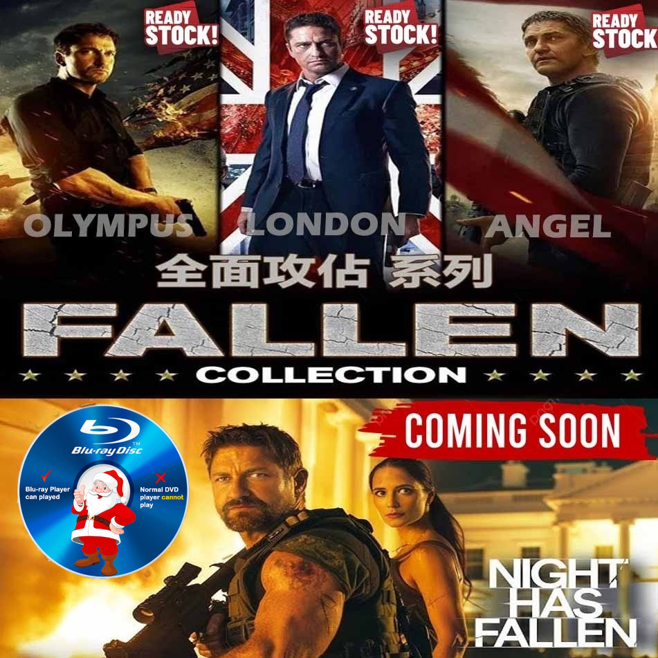 E-BLURAY HAS FALLEN COLLECTION OLYMPUS HAS FALLEN LONDON HAS FALLEN ANGEL HAS FALLEN