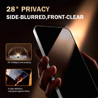 Lereach ฟิล์มกันรอยหน้าจอ Anti-Spy สําหรับ Vivo X300 Ultra X300 Pro X300S FE – ไม่มี Peeking No Bubbles HD Clarity กระจกนิรภัย