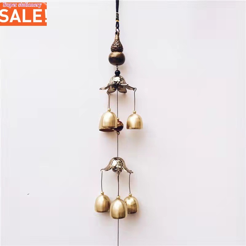 A00278 กระดิ่งลม 3 ลูก 6 ลูก เรียกทรัพย์ กระดิ่งลมฮวงจุ้ย โบบายลมตกแต่งบ้าน กระดิ่งลมปรับฮวงจุ้ย ราคา ถูกที่สุด ดีลบีเคเค แกลเลอรีภาพที่ 3