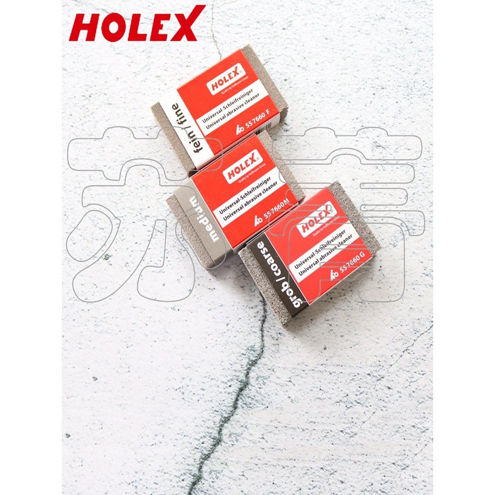 เยอรมนี HOLEX HOLEX Universal โลหะขัดบล็อกขัด Derusting Traces ซ่อมทําความสะอาด Soft Whetstone