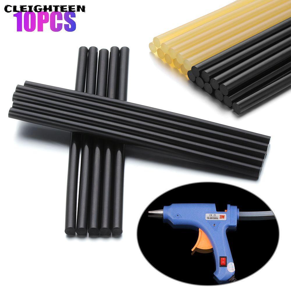 CLEIGHTEEN 10 ชิ้น Paintless Dent Repair Hail Removal ความหนืดสูงสีดํา Auto Repair ราคา ถูกที่สุด ดีลบีเคเค