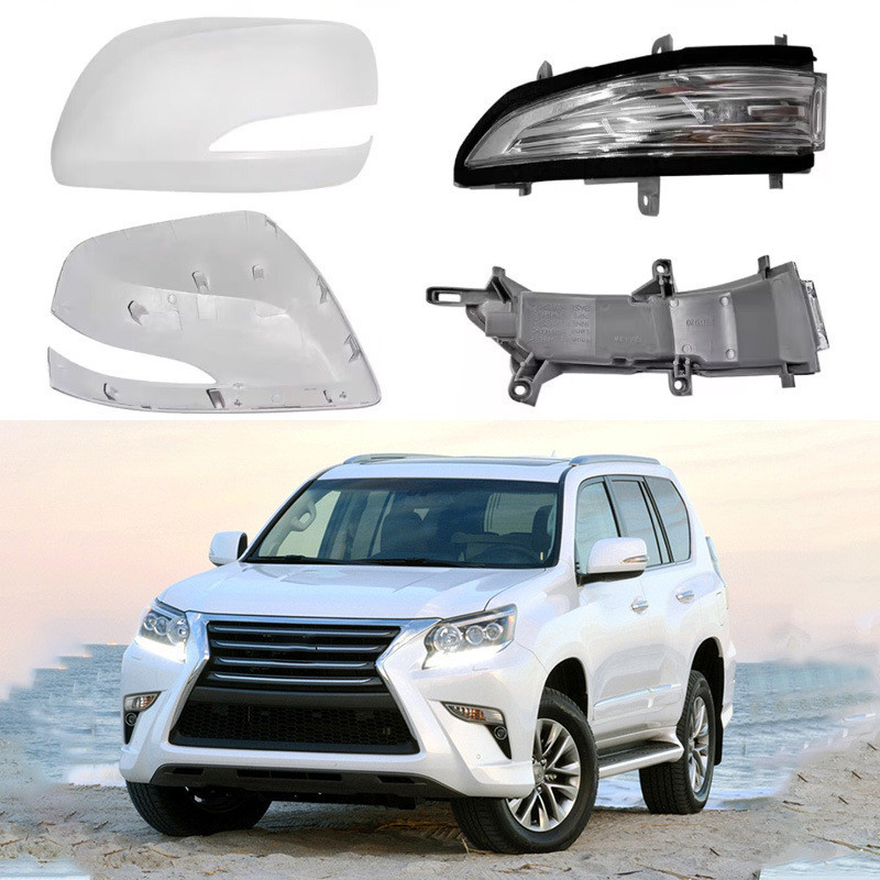เหมาะสําหรับ Lexus GX400/460 เปลือกกระจกด้านหลัง LX450/LX570 ไฟเลี้ยว