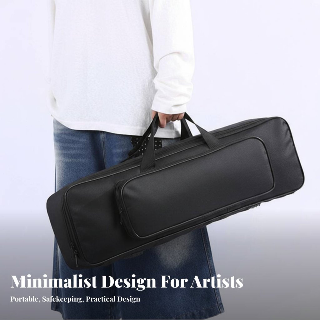 2-Way Carry Design 88-Key Keyboard Case Heavy-Duty Oxford Cloth 88 Key Keyboard Case น้ําหนักเบาสําห