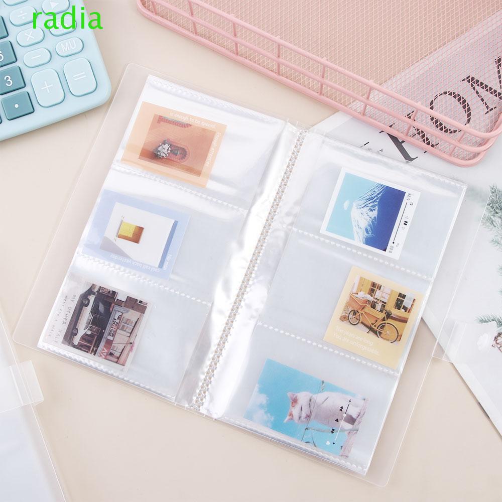RADIANTZAP ID Card Holder Business Card 120/240 Slot Photo Card Book Card Stock School Supplies Name