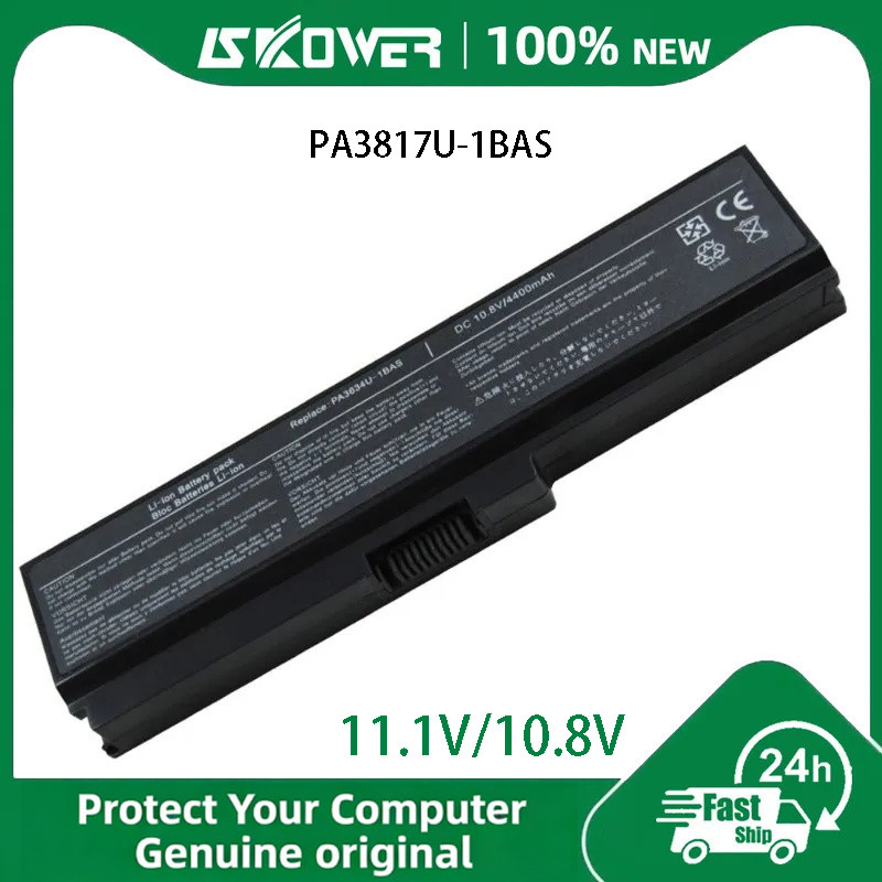 PA3817U-1BAS PA3817U 1BRS แบตเตอรี่สําหรับ TOSHIBA Satellite L700 L730 L735 L740 L745 L745D L750 L75