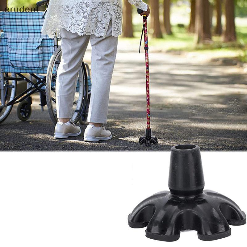 Erudent 19MM Cane อุปกรณ์เสริมสำหรับคานเดิน 6 ขา กันลื่นด้วยการออกแบบพิเศษ สำหรับคนใช้คานเดิน