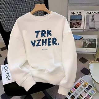 (จัดส่งตลอด 24 ชั่วโมง)Woo Right เสื้อสเวตเตอร์ตุ๊กตาคอกลมของผู้ชายฤดูใบไม้ร่วงและฤดูหนาว ใหม่รุ่นเกาหลีของ