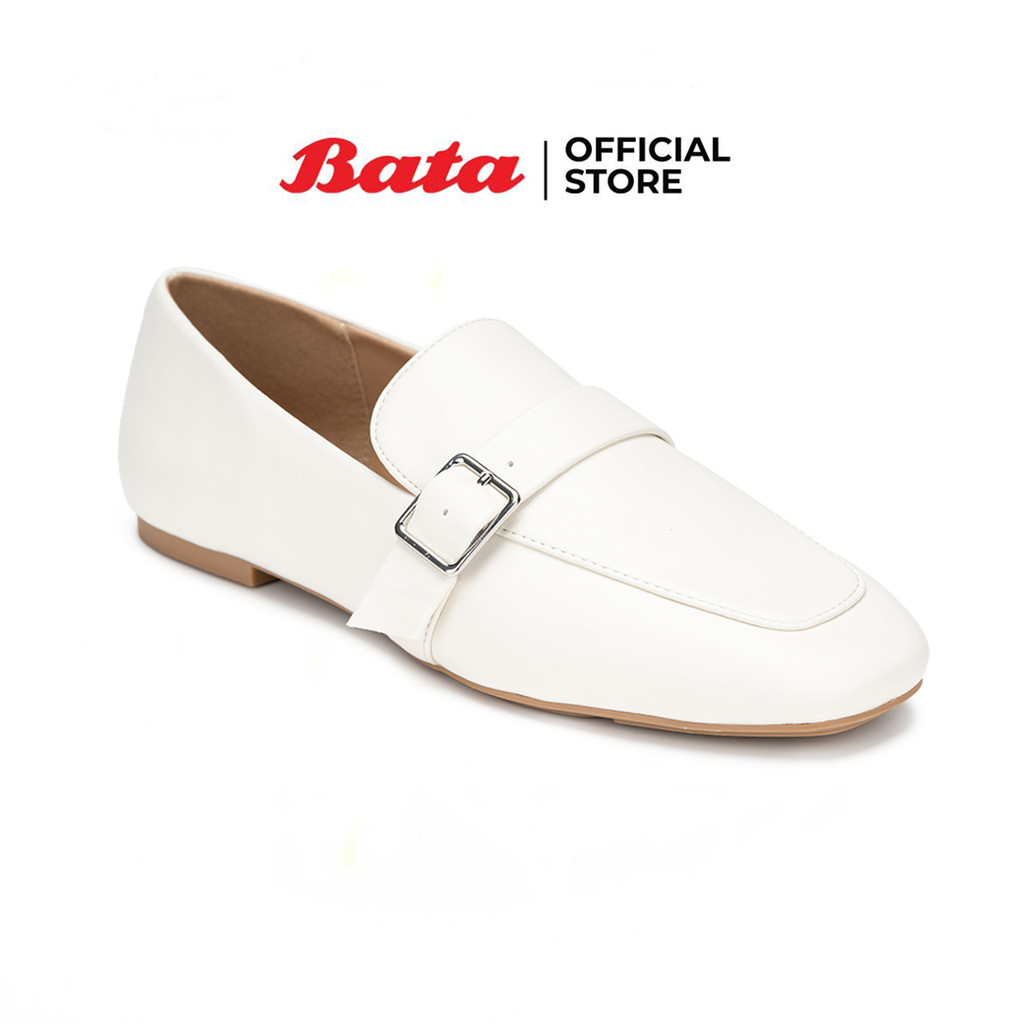 Bata บาจา รองเท้าคัทชู มอคคาซีน แบบสวม ทางการ สำหรับผู้หญิง รุ่น MADRID LOAFER สีดำ รหัส 5316356
