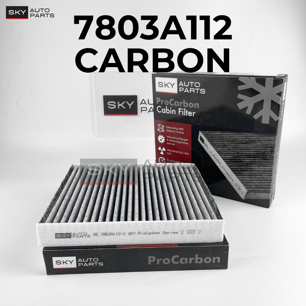 ไส้กรองคาร์บอน Cabin Ac Pajero Sport / Triton New / Outlander / HDX (7803A112C)