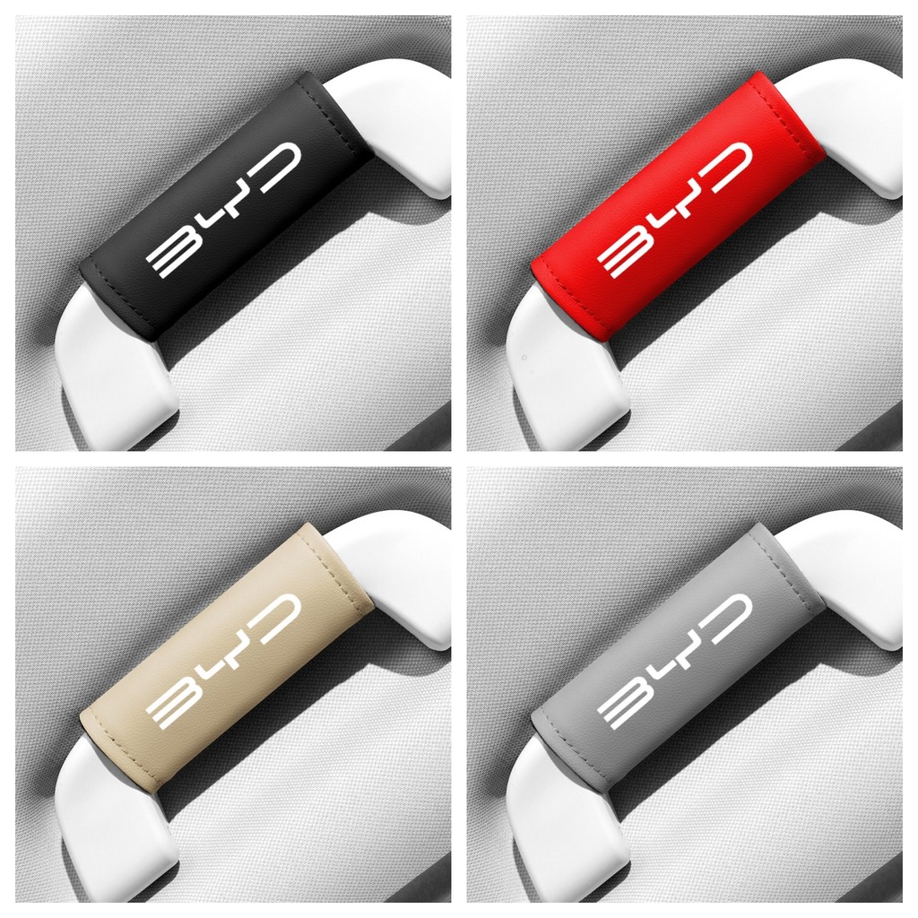 2pcs ภายในรถ Handle ป้องกันหลังคาดึงถุงมือสําหรับ BYD Qin Tang U8 F3 E6 Atto3 หยวน Plus เพลง Max F0 