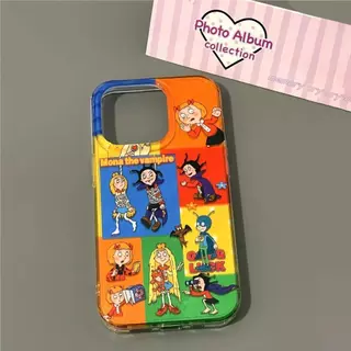 เคสไอโฟน เคส iPhone 17/17 Pro/17 Pro Max 16 15 14 ลายสวนสุริยะ ลายมอนาเด็กเวทย์จิ๊กซอว์ ความเป็นตัวเองสูงสุด