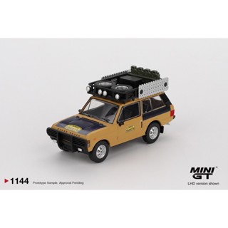 MINI GT No.1144 Range Rover 1981 Camel Trophy Sumatra C.Swob…