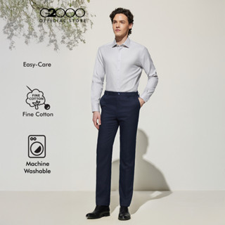 G2000 เสื้อเชิ้ตแขนยาวแบบทางการสำหรับผู้ชาย Smart Fit รุ่น 4…