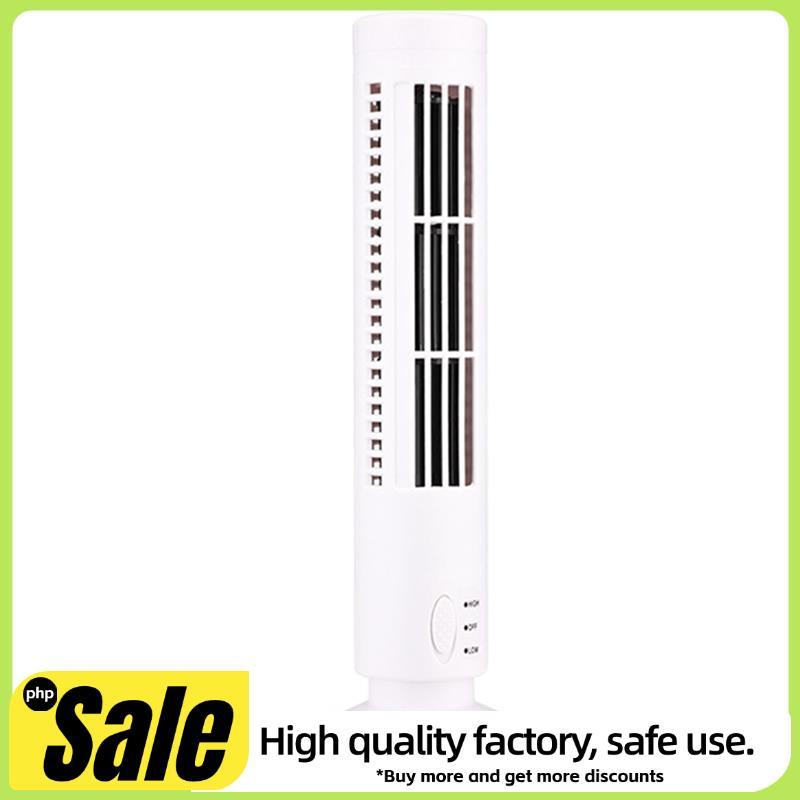 ใหม่ USB Tower Fan Bladeless Fan Tower พัดลมไฟฟ้าเครื่องปรับอากาศแนวตั้งขนาดเล็ก พัดลมยืนไร้ใบพัด