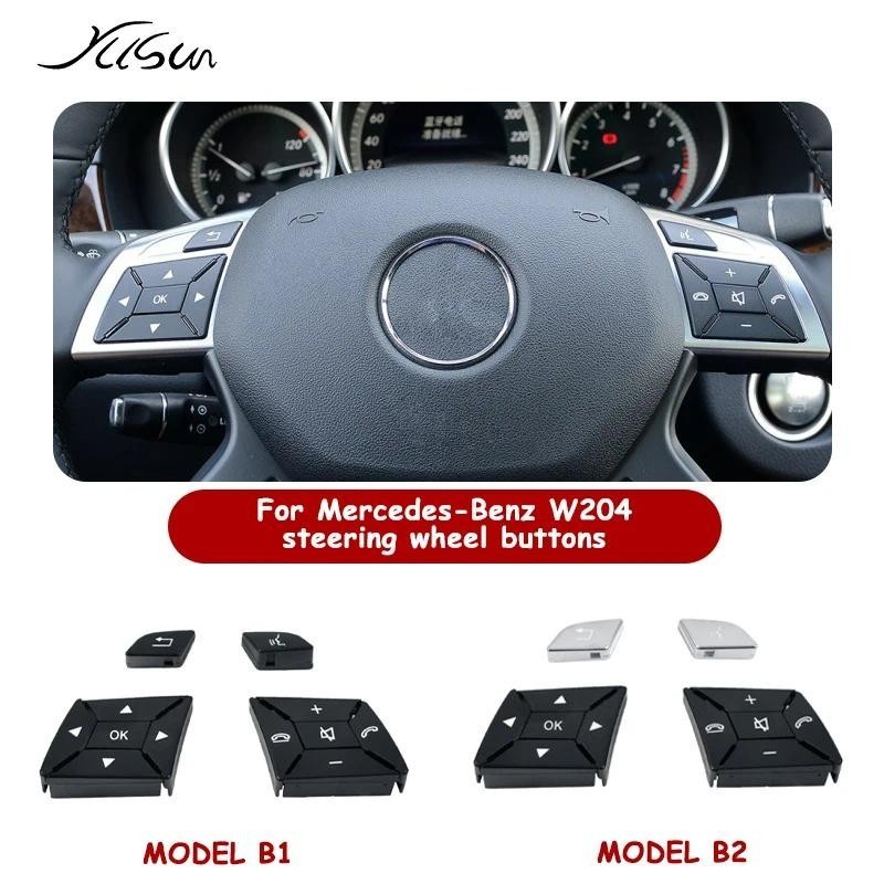 สําหรับ Mercedes Benz W204 W463 W166 CG ML GL Class พวงมาลัยรถ Multi-function ปุ่มควบคุมสวิทช์กุญแจเ