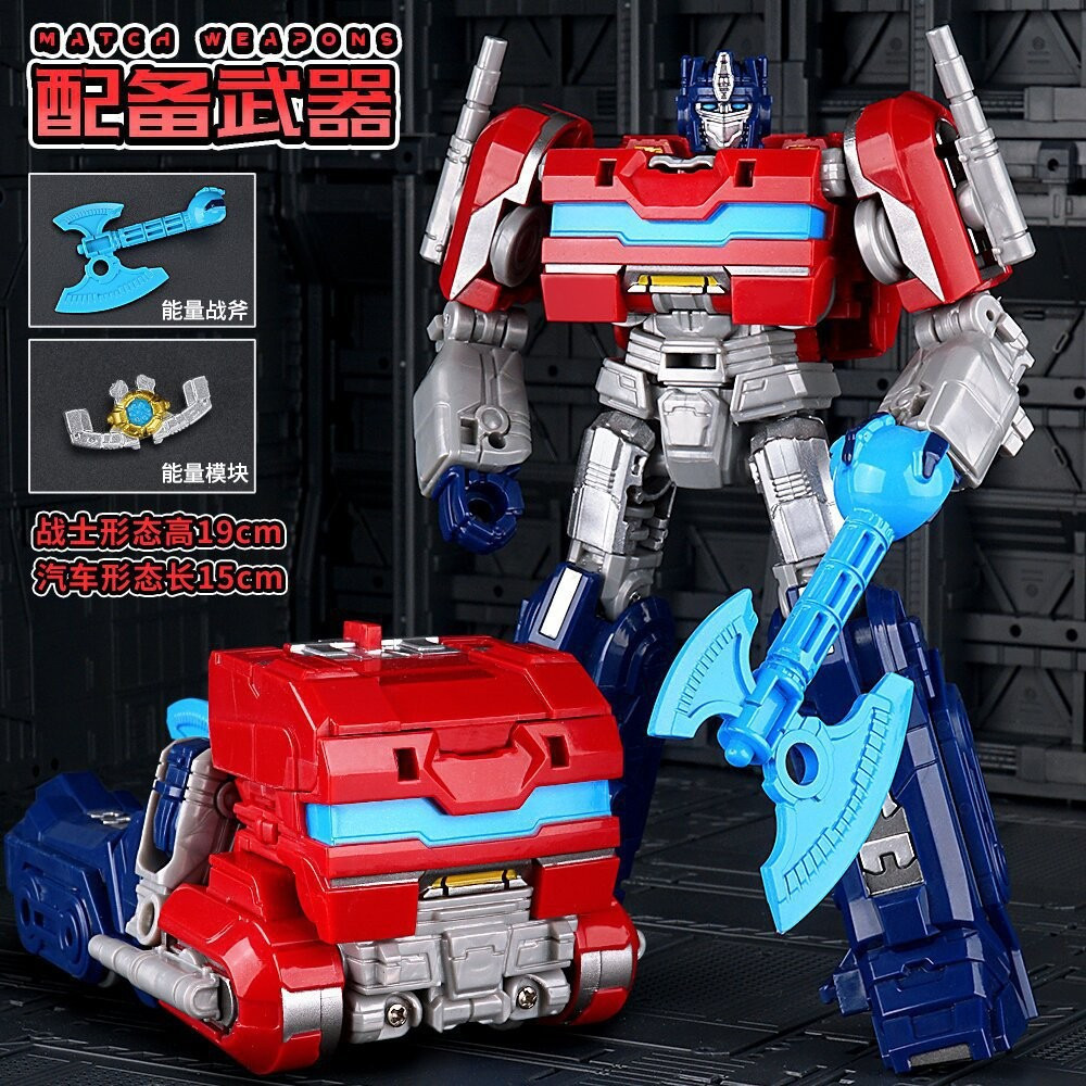 New Origin Movie Optimus Prime Commander Transformation Toy King Kong รถเด็กหุ่นยนต์รุ่น ✨เอส-เอบีซี