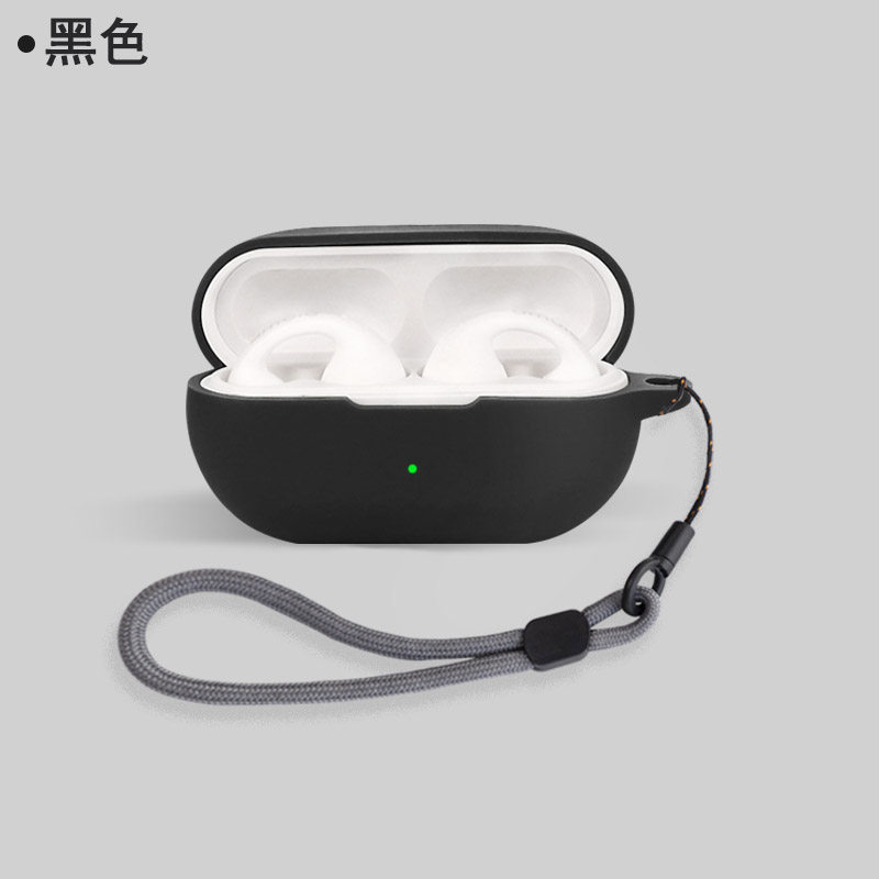 เหมาะสําหรับหูฟัง Ambie Sony True Wireless Bone Conduction หูฟัง AM-TW01 ซิลิโคนนุ่มป้องกันกรณี Ambi
